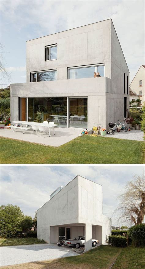 13 Modern House Exteriors Made From Concrete Modern House Exterior