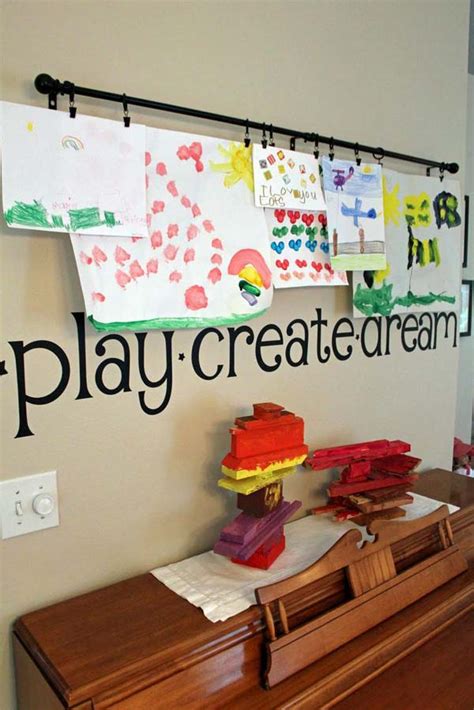 The term diy wall art can refer to a variety of different things. Top 28 Most Adorable DIY Wall Art Projects For Kids Room - Amazing DIY, Interior & Home Design