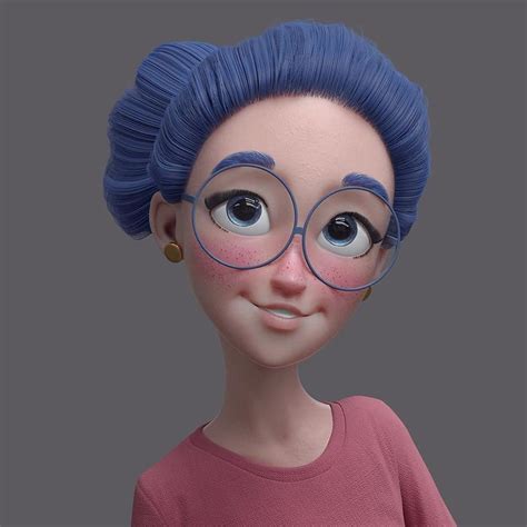 Planet Prudence 3d Model Character Character Creation Character Art