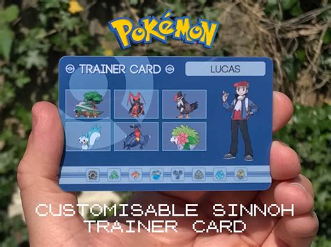 Design Your Own Pokemon Trainer Card Yeppe Intended For Pokemon