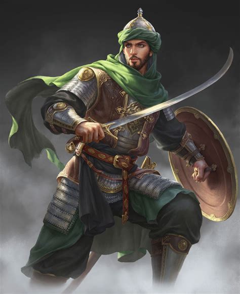 Artstation Warrior Wei Yi Zeng Persian Warrior Character