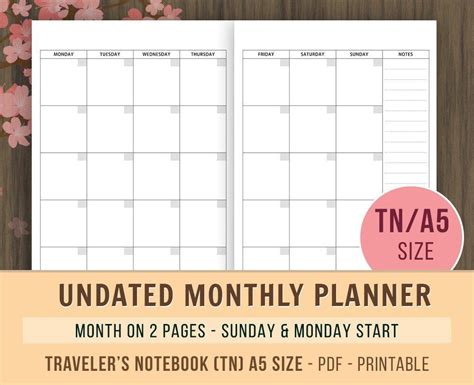 The Free Printable Planner For Travelers With Pink Flowers On It And