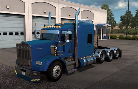 Kenworth T Wide High Hood American Truck Simulator Mod ATS Mod