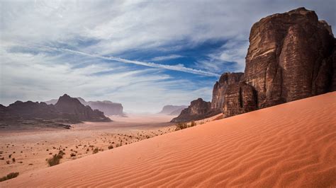 Sand Dunes In Wadi Rum Desert Jordan Windows Spotlight Images