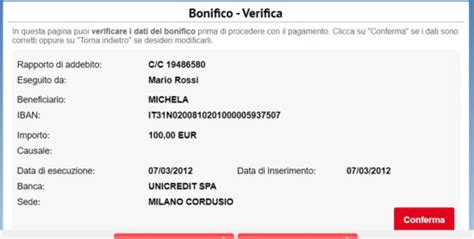 Difatti il bonifico puoi fare il bonifico in due modi: SCARICARE RICEVUTA BONIFICO BNL