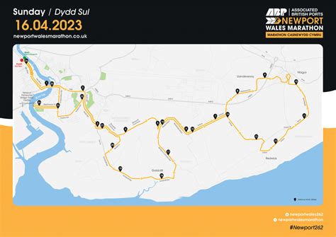 Marathon Route Abp Newport Wales Marathon And 10k