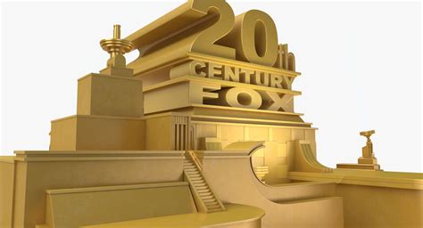 20th Century Fox Logo 3d Model