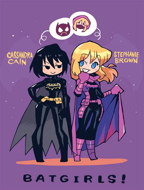Batgirl Cassandra Cain And Stephanie Brown Dc Comics And More Drawn By Rariatto Ganguri