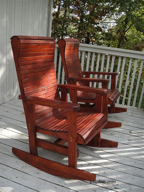 Take this rocker chair, for example. Wooden Rocking Chairs | Rocking Chair Pictures | Porch Rockers