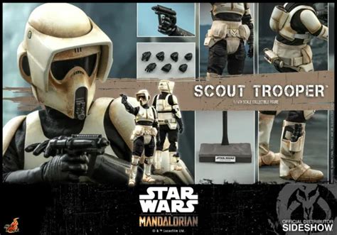 HOT TOYS STAR Wars The Mandalorian Scout Trooper Sixth Scale Figure