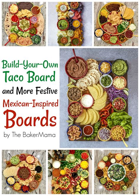 Build Your Own Taco Board And More Festive Mexican Inspired Boards