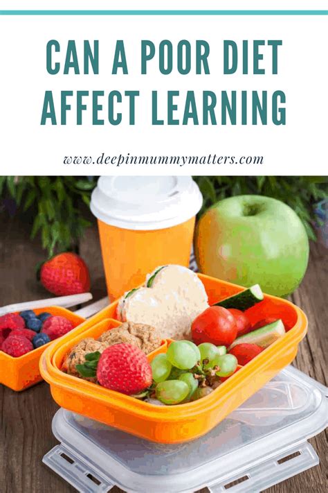 How Can A Poor Diet Affect Learning Mummy Matters Parenting And