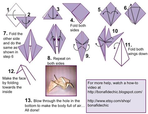 Learn How To Make A Crane Origami Learn