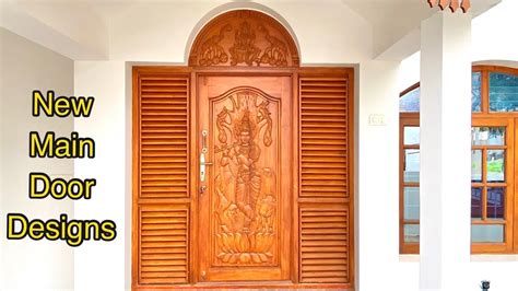 Latest Teak Wood Main Door Designs In 2021 Door Design Photos Youtube