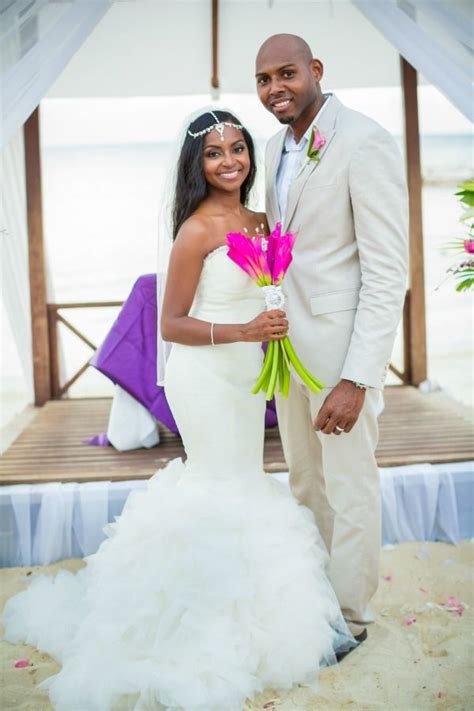 Montego Bay Jamaica Wedding From Dwayne Watkins Photography Mermaid Beach Wedding Dresses
