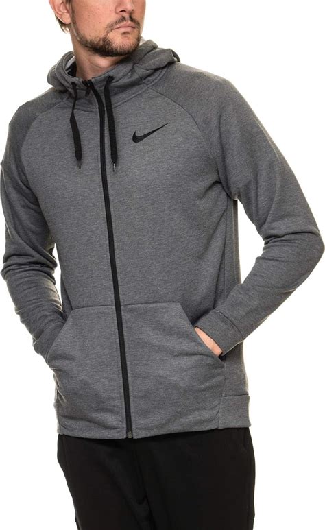 Nike Dri Fit Mens Full Zip Training Hoodie Clothing