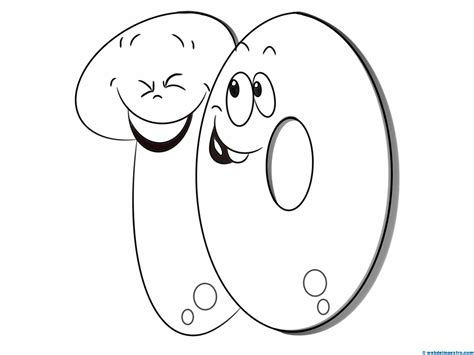 Números infantiles para colorear - Web del maestro