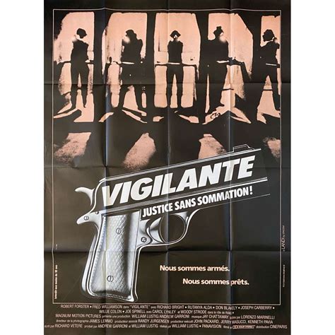Vigilante French Movie Poster 47x63 In 1983