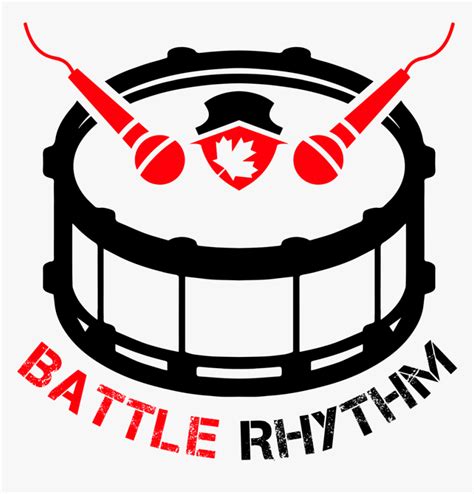 Battle Rhythm Logo Snare Drum Outline Hd Png Download Kindpng