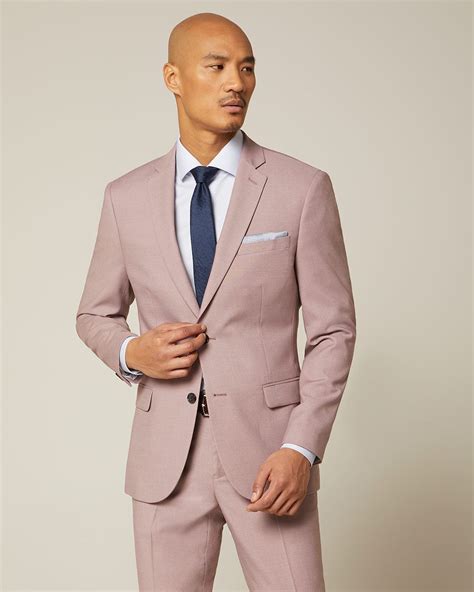 Slim Fit Dusty Pink Suit Blazer Rwandco