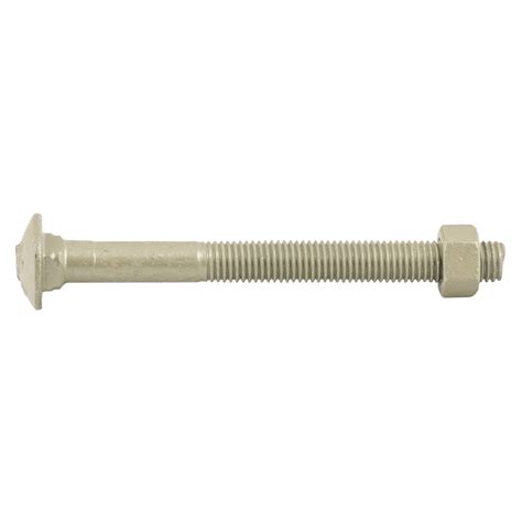 Zenith M12 x 130mm Treated Pine Cup Head Bolts And Nuts - 12 Pack
