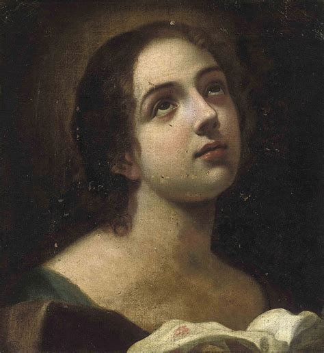 Circle Of Carlo Dolci Florence 1616 1687 Saint Agatha Christie S