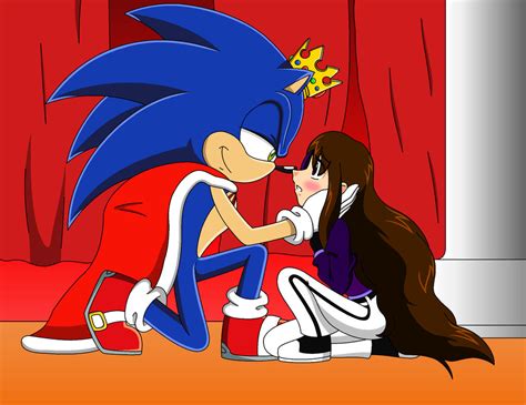 Art Trade King Sonic X Andrea By Redfire199 S On Deviantart