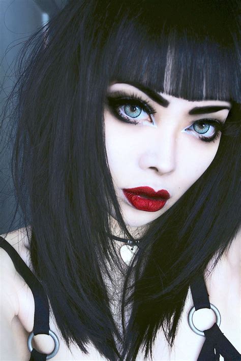 Hair Trends Colour Style Beauty Fashion Makeup Gothic Makeup Goth Makeup Dark Makeup