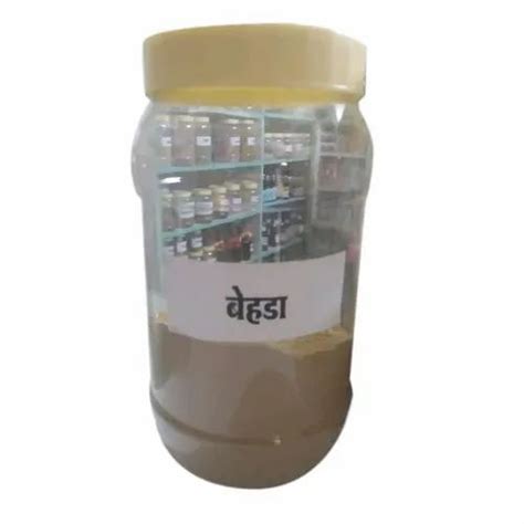 Herbal Behda Powder Packaging Type Plastic Jar Grade Standard