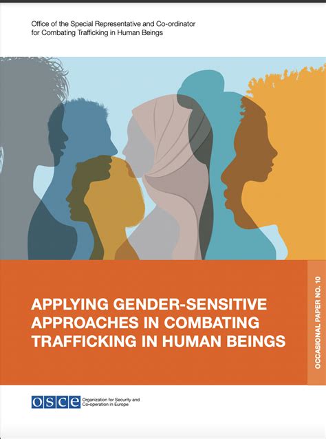 Applying Gender Sensitive Approaches In Combating Trafficking In Human