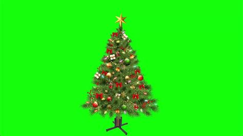 Christmas Tree Green Screen Arbol De Navidad En Pantalla Verde Youtube