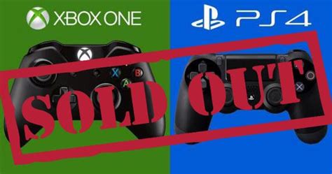 Ps4 And Xbox One Sold Out Across Several Retailers