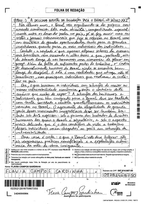Redação Nota 1000 Sobre Mudanças Climáticas