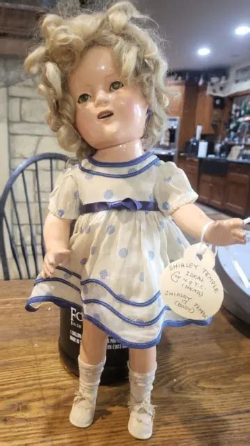 1934 ideal 17and composition shirley temple doll all original 171 64 picclick ca