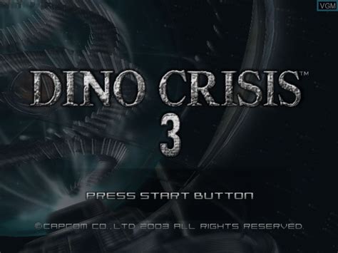 Dino Crisis 3 For Microsoft Xbox The Video Games Museum