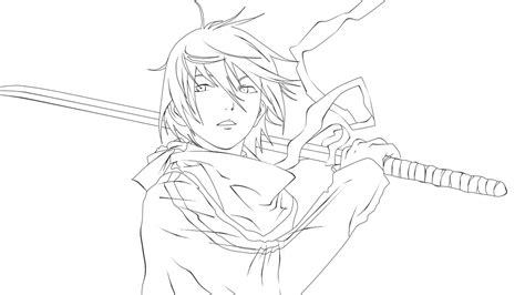 Noragami Lineart By Art Tk On Deviantart