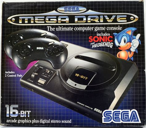 Sega Megadrive 16bit Sega Console Classic Video Games Retro Video