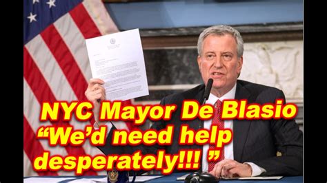 new york city mayor bill de blasio holds a press briefing youtube