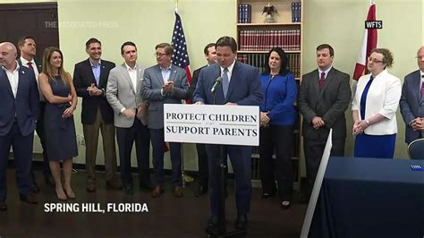 Florida Governor Signs Don T Say Gay Bill