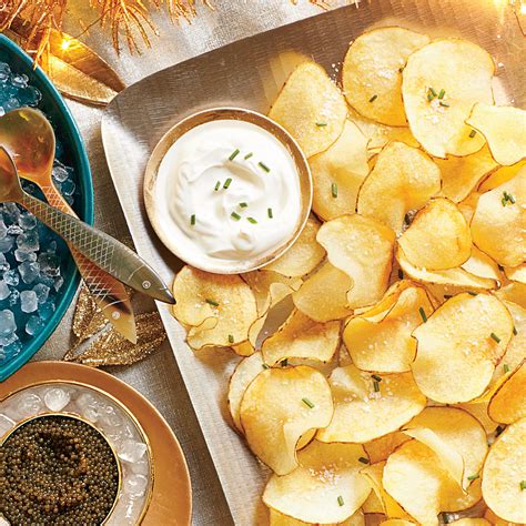 Homemade chips are an easy alternative to your average ever day packaged potato chip. Crispy Potato Chips Recipe | MyRecipes