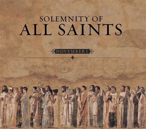 Nov 1 Solemnity Of All Saints Adult Catechesis And Christian