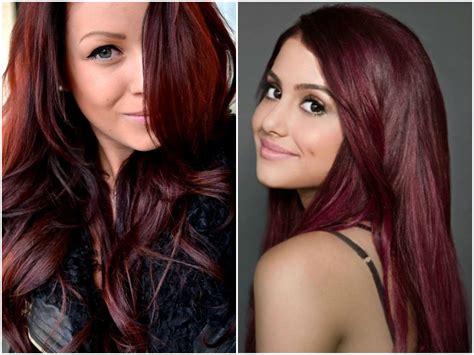 People with light coloured hair, like blonde or light brown, can apply burgundy hair color directly. 60 Burgundy Hair Color Ideas | Maroon, Deep, Purple, Plum ...