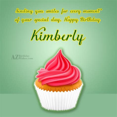 Happy Birthday Kimberly AZBirthdayWishes Com