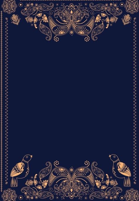 Royal Engagement Invitation Card Background Design Hd The Shoot