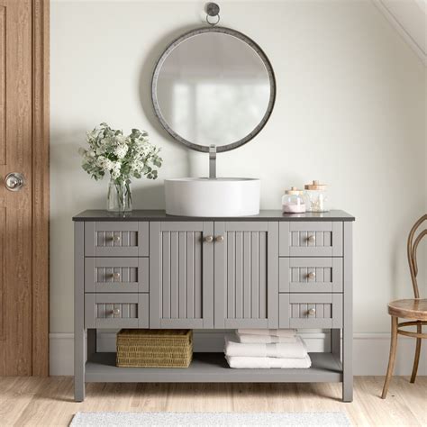 Including the vanity and assorted top, these sets offer the perfect balance between style and functionality. Nadel 48" Single Bathroom Vanity Set | Single bathroom vanity, Vanity set, Furniture