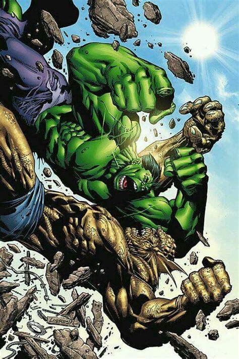 The Hulk Vs The Abomination Superhéroes Cómic De Wonder Woman Superheroes Y Villanos