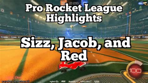 Pro Rocket League Highlights Sizz Jacob And Red Youtube