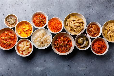 Korean Food Pickled Vegetables High Quality Food Images Creative Market