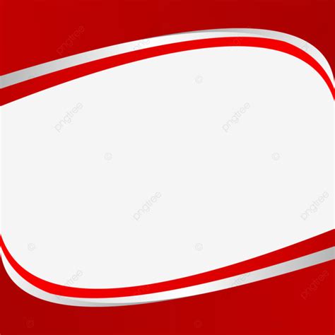 Bingkai Latar Belakang Merah Putih Abstrak Vektor Merah Putih Hut Ri