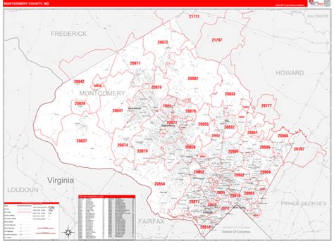 Map Of Montgomery County Md Zip Codes Map Of Stoney Lake